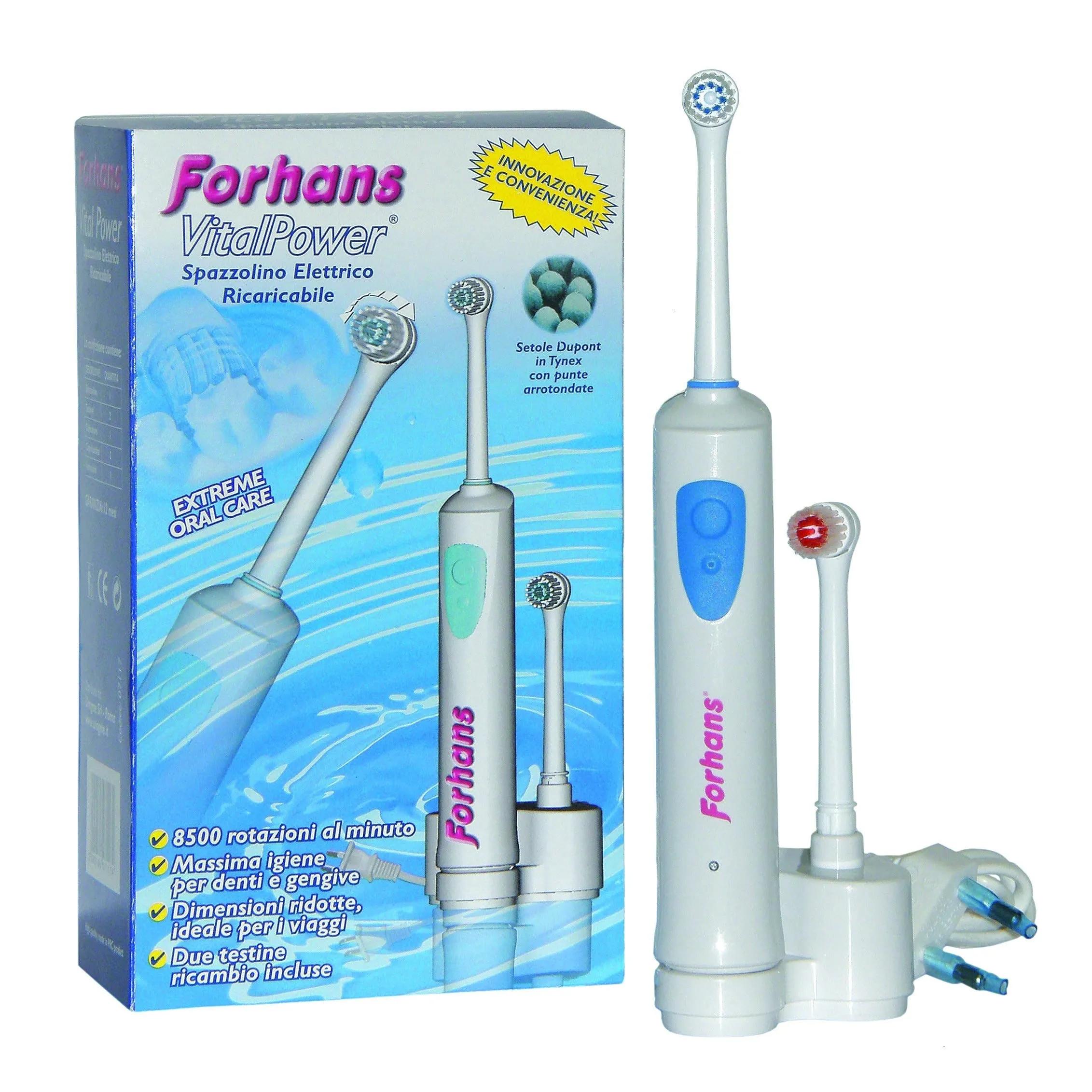 Forhans Vitalpower Spazzolino Elettrico Ricaricabile