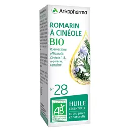 Arko Essentiel Huile Essentielle Bio Romarin à Cinéole N°28 10ml