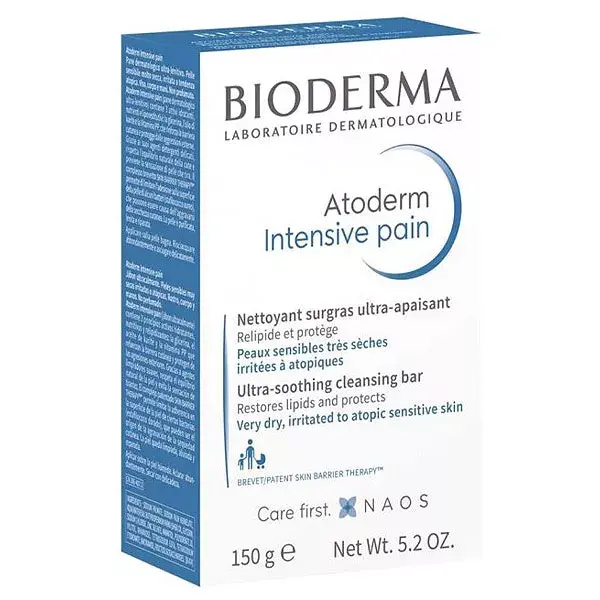 Bioderma Atoderm Intensive Pain Surgras Peaux sensibles à Très Sèches 150g