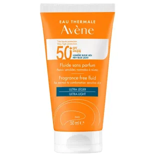 Avène Fluid SPF50 + Zonder Parfum Olievrij 50ml