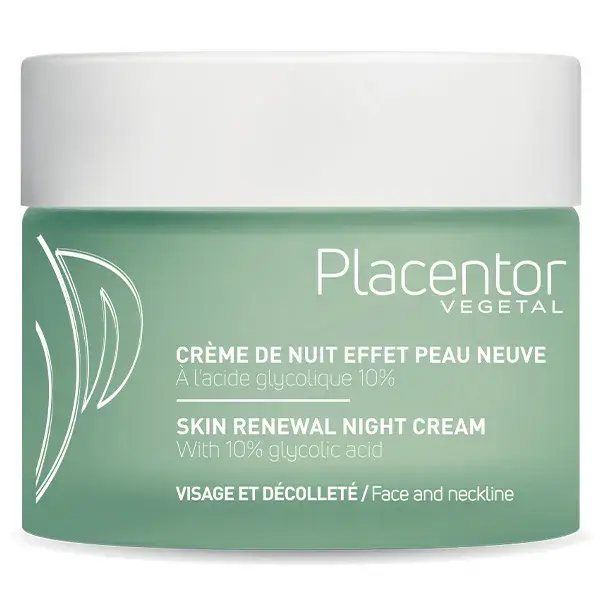 Placentor végétal Crème de Nuit Effet Peau Neuve 50ml