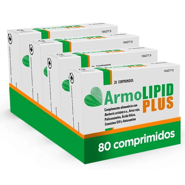 Buy Armolipid Plus Cholesterol 4x20 Tablets 