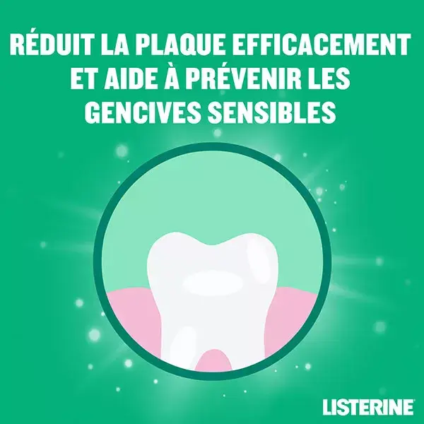 Listerine Dents & Gencives Bain de Bouche Quotidien Protection 250ml