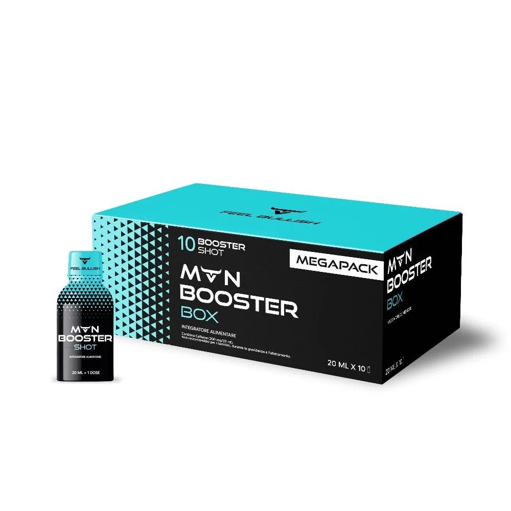 Man Booster Integratore Energizzante Sessuale per Uomo 10 Shot da 20 ml