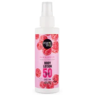 Organic Shop Körperlotion SPF50 Himbeere + Antioxidantien 150 ml