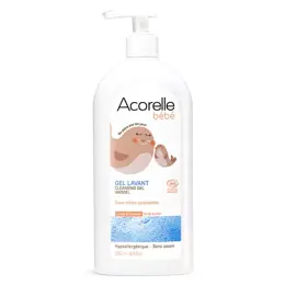 Acorelle Bébé Gel Lavant Corps et Cheveux 500ml