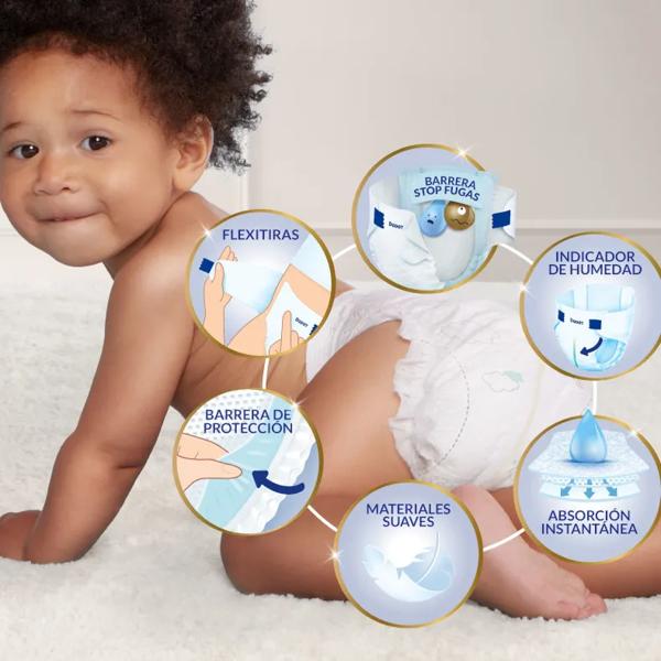 Dodot Sensitive Diapers T5+ (12-17 Kg) 88 units
