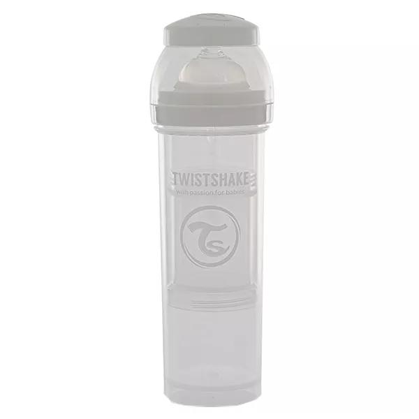 Twistshake Biberon Anti-Colica Bianco +4m 330ml