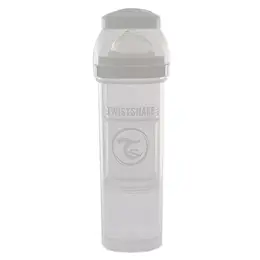 Twistshake Biberon Anti-Colique Blanc +4m 330ml