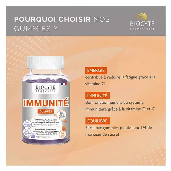 Biocyte Immunity 60 gummies