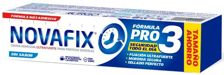 Novafix Pro3 Creme Adesivo para Prótese Dentária Sem Sabor 70 gr