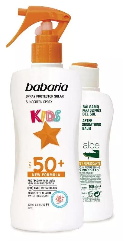 Babaria Spray Protector Solar SPF50+ Infantil + After Sun