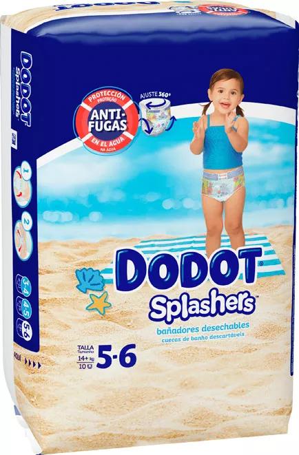 Dodot Splashers T5 Pannolini da nuoto +14 Kg 10 unità