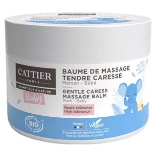 Cattier Bébé Balsamo Massaggio Tendre Caresse Bio 100g
