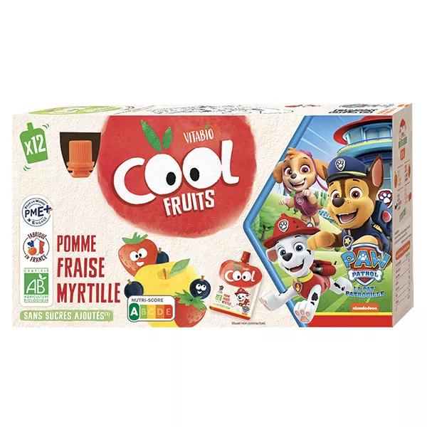Vitabio Cool Fruits La Patrouille Manzana Fresa Arándano BIO 12 x 90g