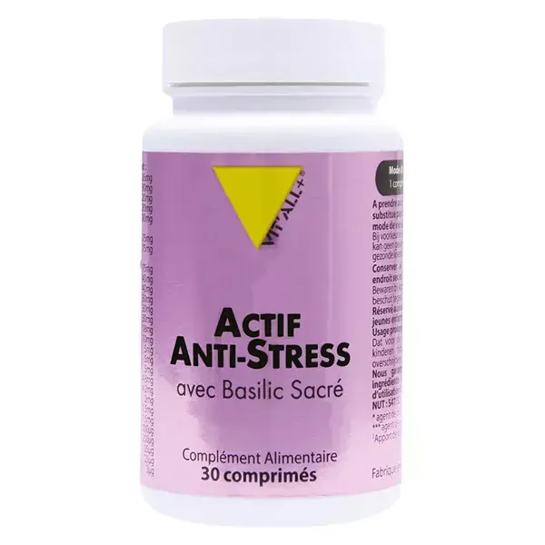 Vit'all+ Actif Anti-Stress 30 comprimés