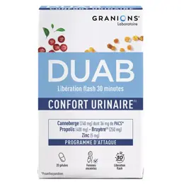 Granions Duab 20 gélules