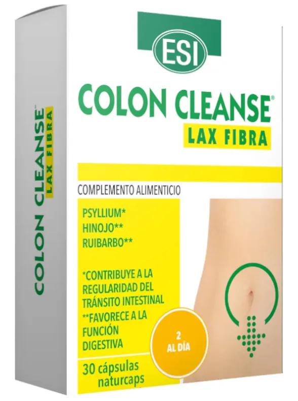 ESI Colon Cleanse Lax Fiber 30 Capsules Naturcaps