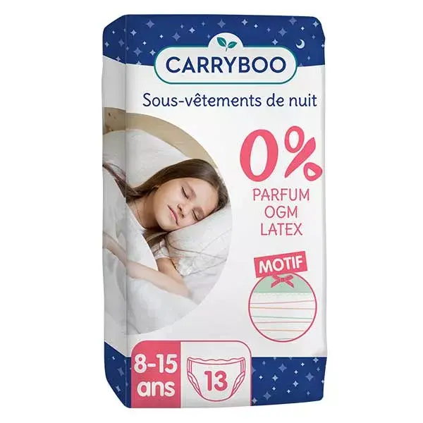 Carryboo Sous-Vêtement de Nuit Fille 8-15ans 13 unités