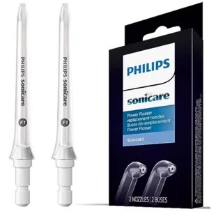 Bicos padrão de reposição Philips para irrigador Sonicare Power Flosser 2 unidades