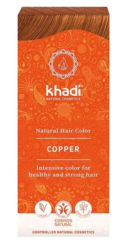 Khadi Herbal Tinta Cor Cobre 100 g