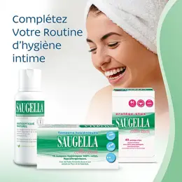 Saugella Cotton Touch Tampons Hygiéniques sans Applicateur Flux Légers - Pack 16