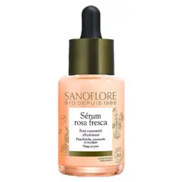 Sanoflore Rosa Fresca Concentré d'Eveil Ré-Hydratant 30ml