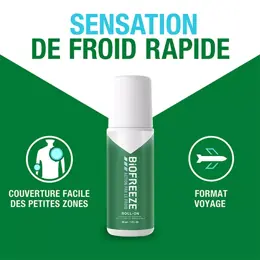 Biofreeze Gel Action par le Froid Muscles et Articulations Roll-on 89ml