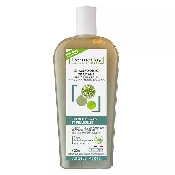 Dermaclay shampoo organico Capilargil grasso e 400ml forfora capelli