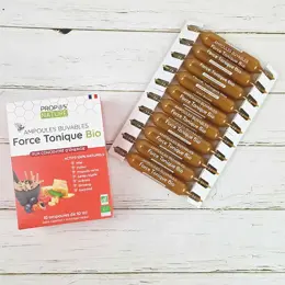 Propos' Nature Apithérapie Force Tonique Bio 10 ampoules