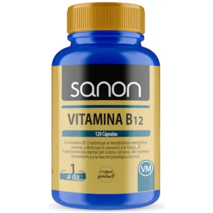 Sanon Vitamin B12 200 µg 120 Capsules