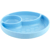 Chicco Plate with Suction Cup and Compartments +12m Blue