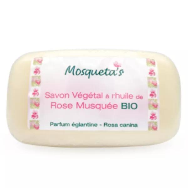Mosqueta's Sapone Vegetale all'Olio di Rosa Muschiata Bio 125g