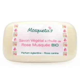 Mosqueta's Sapone Vegetale all'Olio di Rosa Muschiata Bio 125g