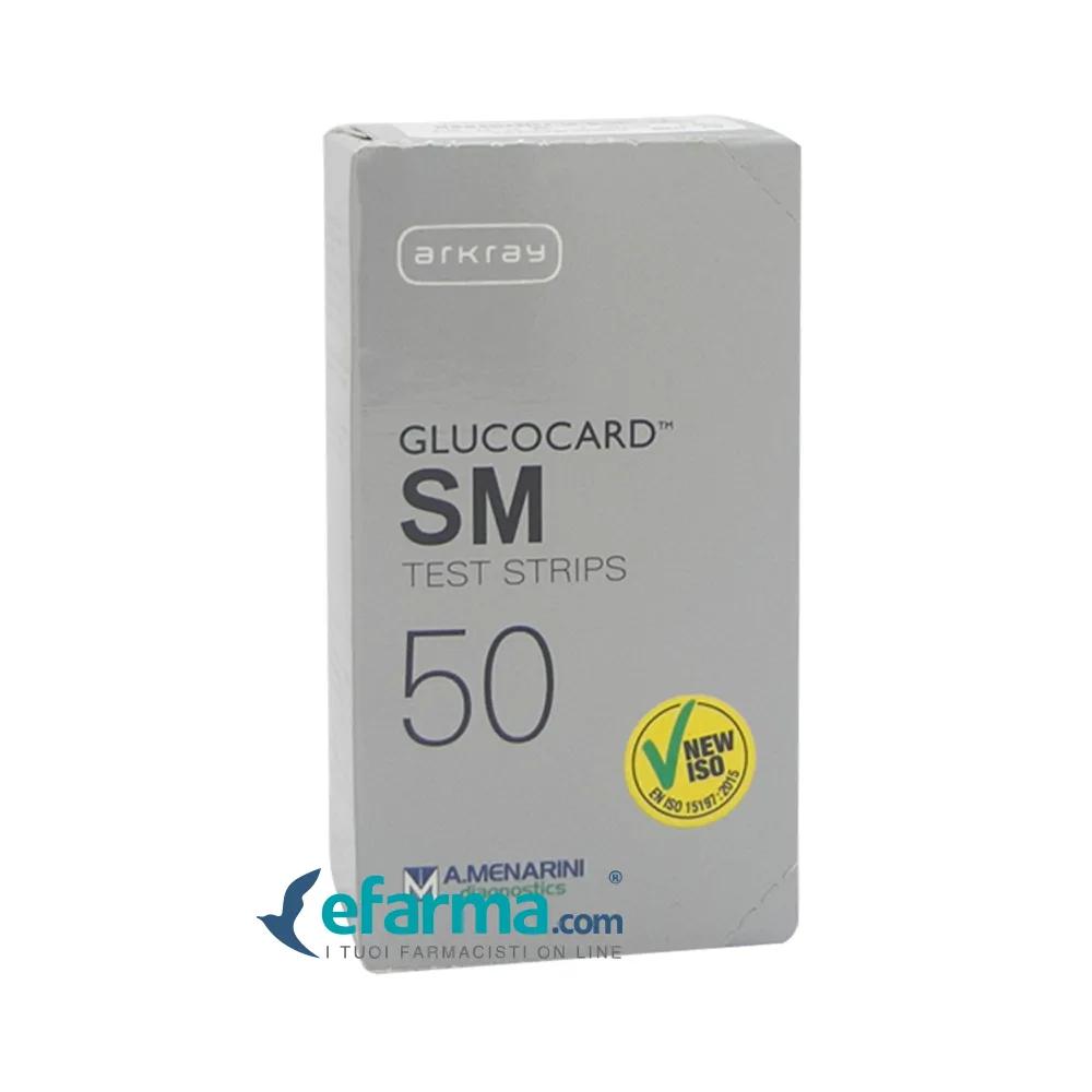 Glucodard-SM Test Strips Sistema Per La Misurazione della G licemia 50 Pezzi