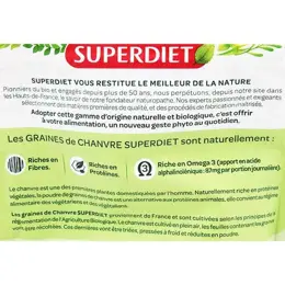 Superdiet Poudre de Graines de Chanvre 200g