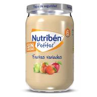 Nutribén Potito Frutas Variadas Sin Almidones +6m 235 gr