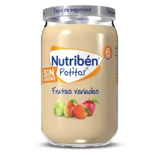 Nutribén Potito Frutas Variadas +6m 235 gr