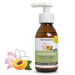 Pranarom Massage Sélection Huile de base naturelle Bio 100ml