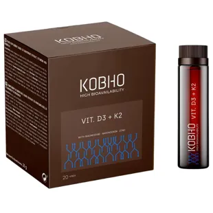 Kobho Vitamine D3+K2 20 Fläschchen