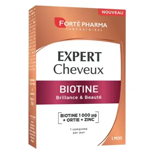 Forté Pharma Expert Hair Biotin Nettle Zinc Beauty Shine 30 compresse