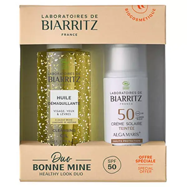 Laboratoires de Biarritz Duo Bonne Mine Tinted Cream SPF50 Golden