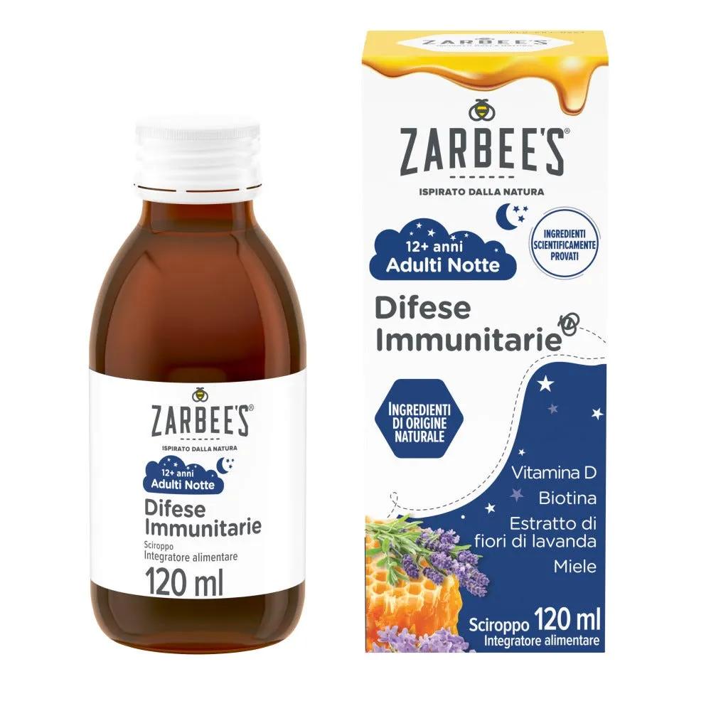 Zarbee's Difese Immunitarie Notte Adulti Sciroppo 120 ml