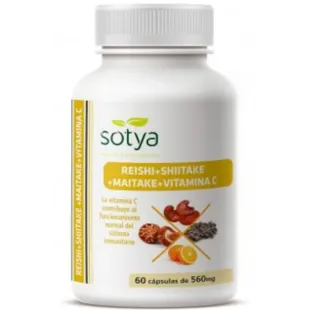 Sotya Reishi Maitake and Shiitake 60 capsules