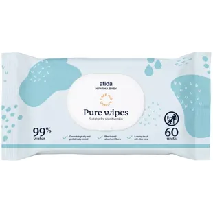 Mifarma Baby Pure Wipes Toalhetes de Água 60 unidades