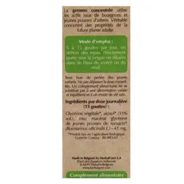 Herbalgem Macérat Concentré Romarin Bio 30ml