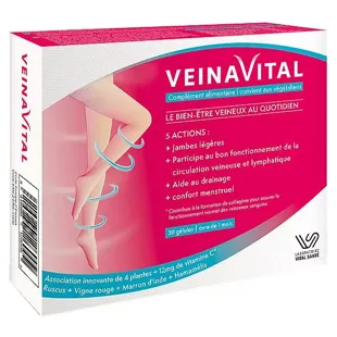 Laboratoire E-Sciences Veinavital 30 capsule
