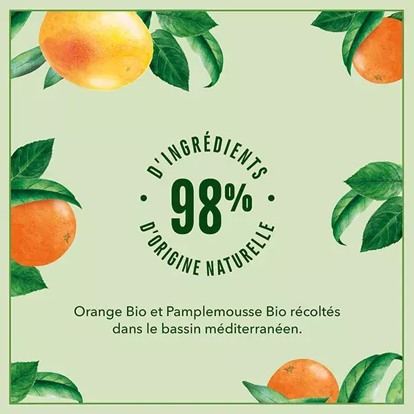 Le Petit Marseillais Bio Gel de Ducha Energizante Naranja Pomelo Eco-Recarga 250ml