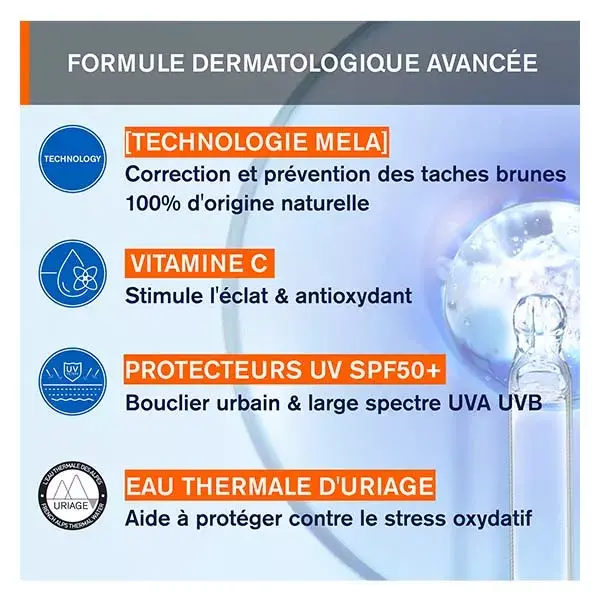 Uriage Dépiderm Giorno  Anti-macchie SPF50+ 30ml