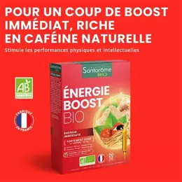 Santarome Bio - Energie Boost Bio - Coup d'énergie immédiat - 20 ampoules